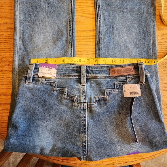NWT Rock&Roll Cowgirl Mid Rise Bootcut Jeans - Picture 9 of 9